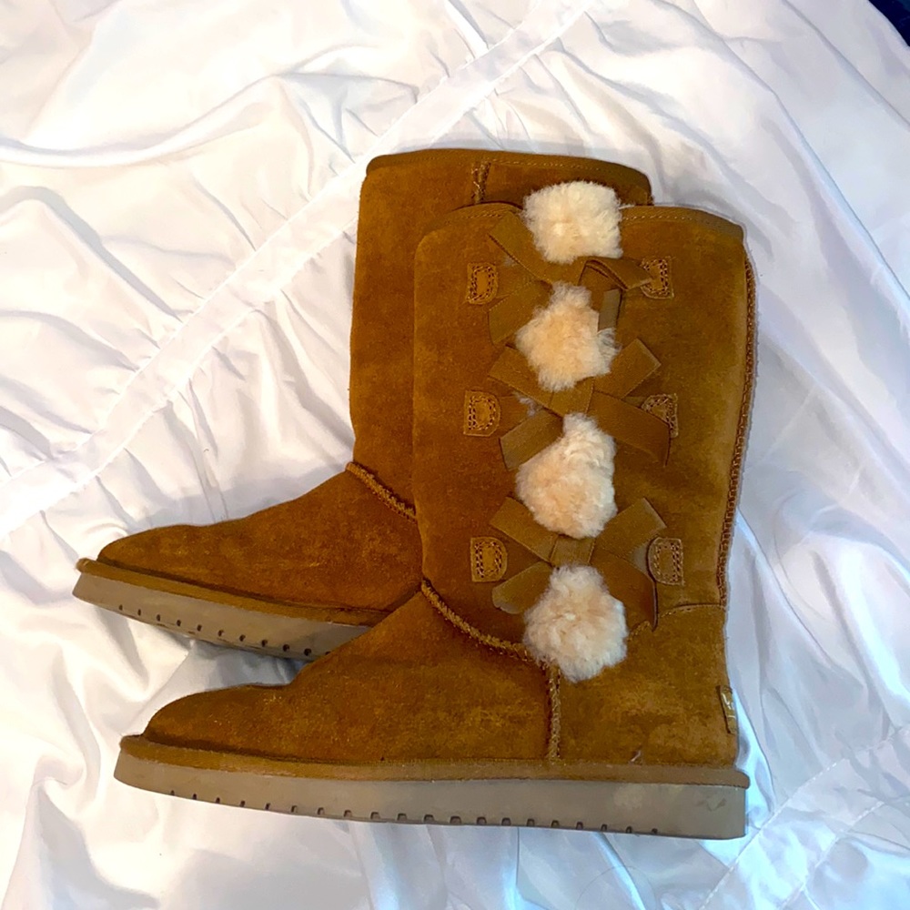 UGG Boots with Bow Detailing